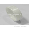 High Quality Pure White Black Ceramic Ring Ceramic Jewelry